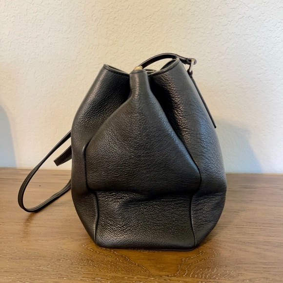 Kate Spade Black Pebbled Leather Shoulder Bag - Picture 4 of 12